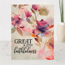 Großartig ist Deine Faithfulness Christlich Hymn F
