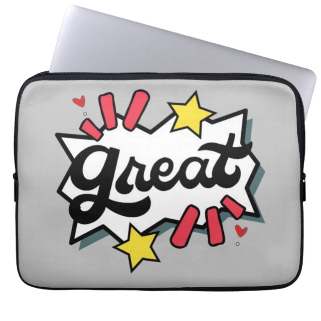 großartig laptopschutzhülle (Vorderseite)