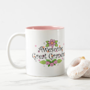 Großartig tolle Urgroßmutter Zweifarbige Tasse