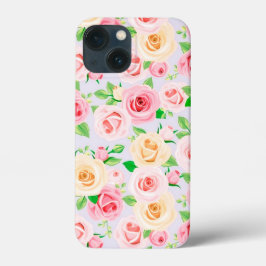 Großartig weißrosa Rosen Case-Mate iPhone Gehäuse Hülle