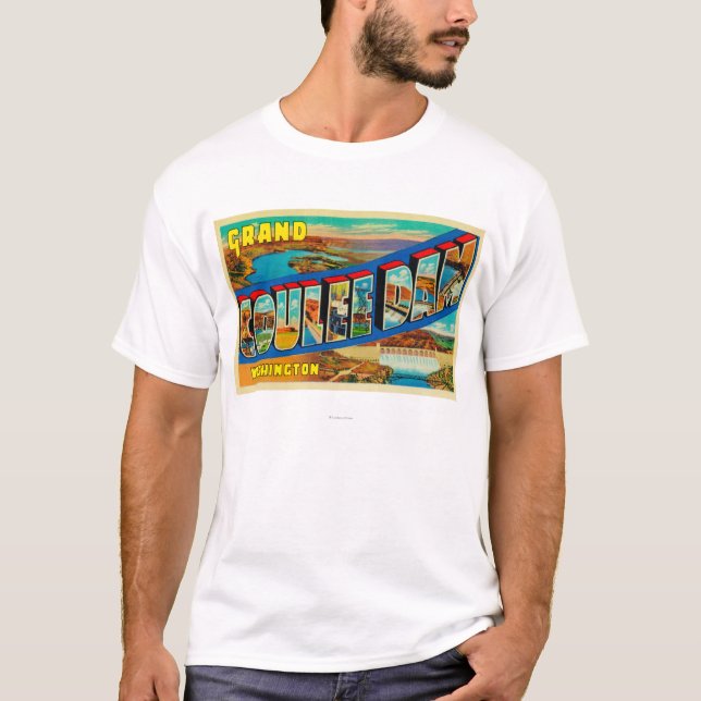 Großartige Coulee Verdammung, Washington 2 T-Shirt (Vorderseite)