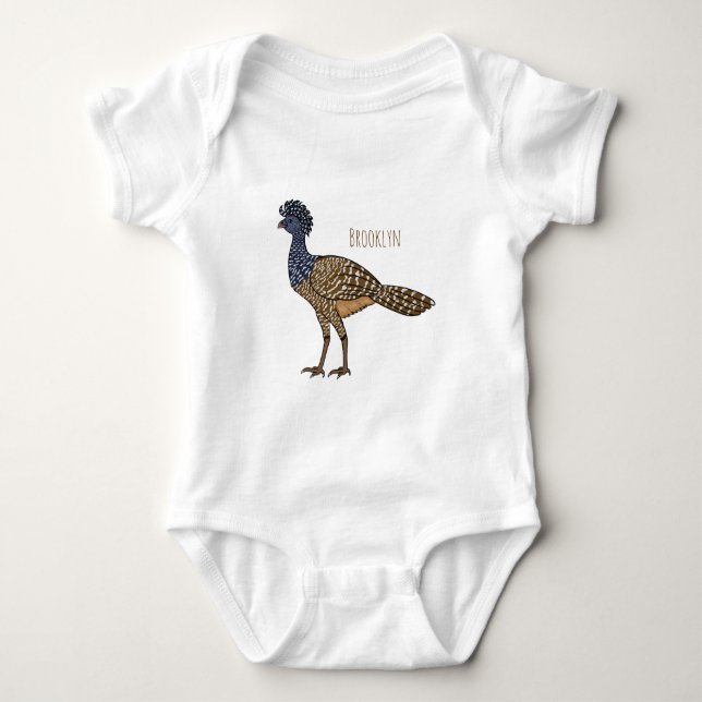 Großartige Darstellung des Cartoon von Vogelscheuc Baby Strampler (Vorderseite)