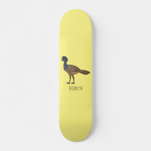 Großartige Darstellung des Cartoon von Vogelscheuc Skateboard