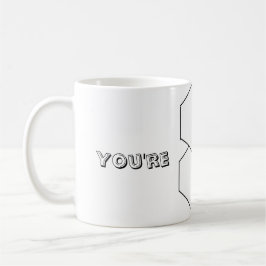 Großartige Frau sind Sie großartig Kaffeetasse