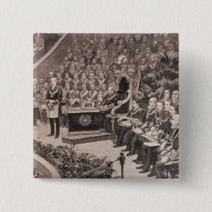 Großartige FreimaurerAnsammlung im königlichen Button