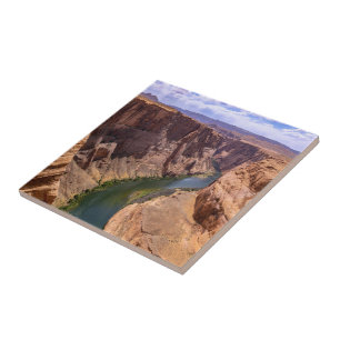 Großartige Grand-Canyon- und Colorado-River-Landsc Fliese