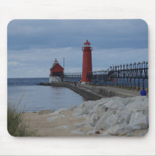 Großartige Hafen-Leuchttürme Mousepad