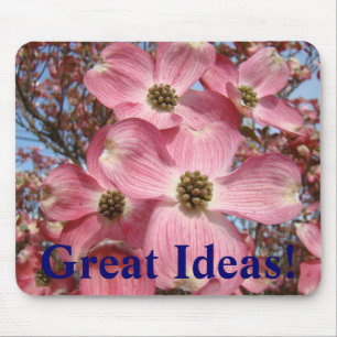 Großartige Ideen! mousepad rosa Hartriegel-Blüte