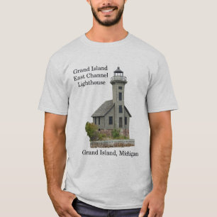 Großartige Insel-Ostkanal-Leuchtturmlicht-Shirt T-Shirt