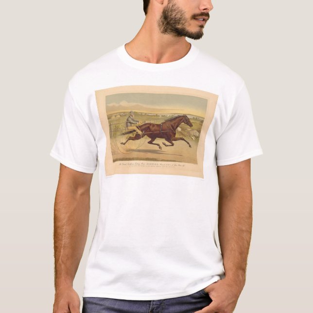 Großartige Kalifornien-Trottenstute Sunol (0652A) T-Shirt (Vorderseite)