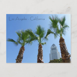 Großartige Los Angeles City Hall Postcard! Postkarte