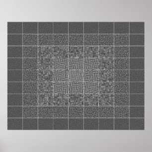 Großartige Ouchi Illusion Poster