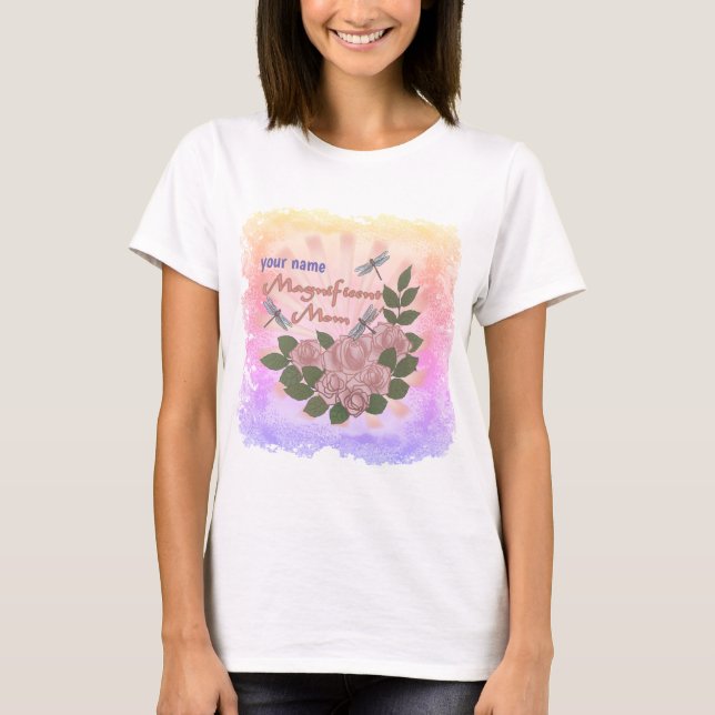 Großartige Rose der Mama T-Shirt (Vorderseite)