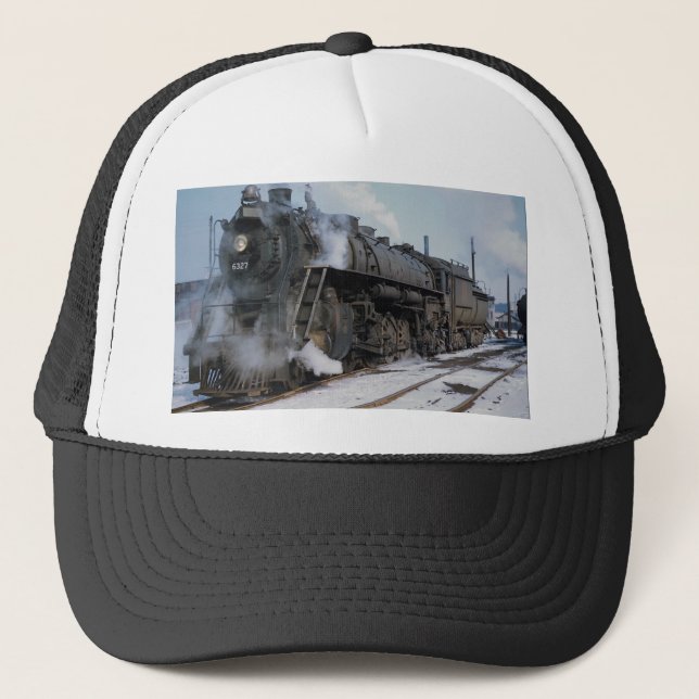 Großartige Stamm-Western-Eisenbahn, 2-8-4, Nr. Truckerkappe (Vorderseite)