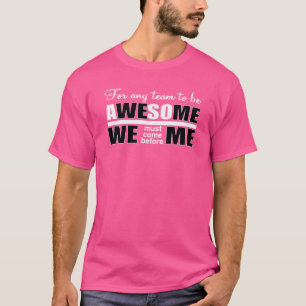 großartige Teamarbeit motivierender Spruch T-Shirt
