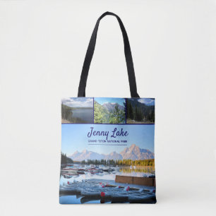 Großartige Teton Berge des Jenny See- Tasche