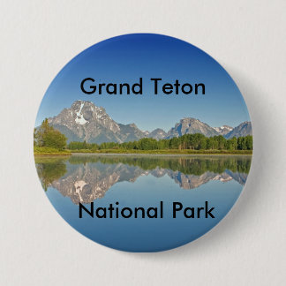 Großartige Teton Nationalpark-Reihe 10 Button