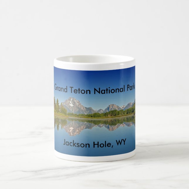 Großartige Teton Nationalpark-Reihe 10 Kaffeetasse (Mittel)