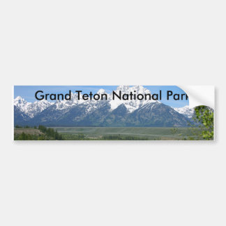 Großartige Teton Nationalpark-Reihe 8 Autoaufkleber