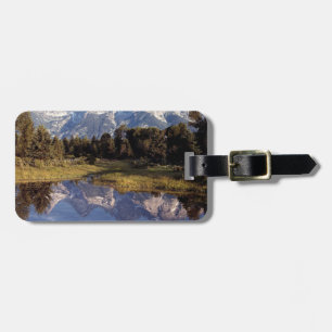 Großartige Teton Reflexionen Yellowstone Gepäckanhänger