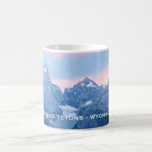 Großartige Tetons Sonnenuntergang-Gletscher-Tasse Kaffeetasse