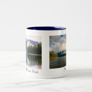 Großartige Tetons Staatsangehöriger Park-Tasse Zweifarbige Tasse