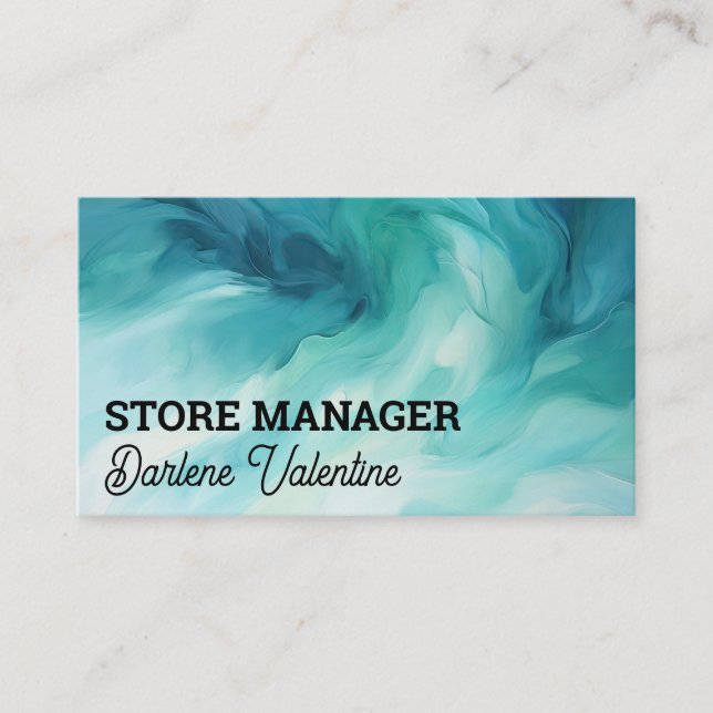 Großartige Visitenkarten Visitenkarte (Vorderseite)