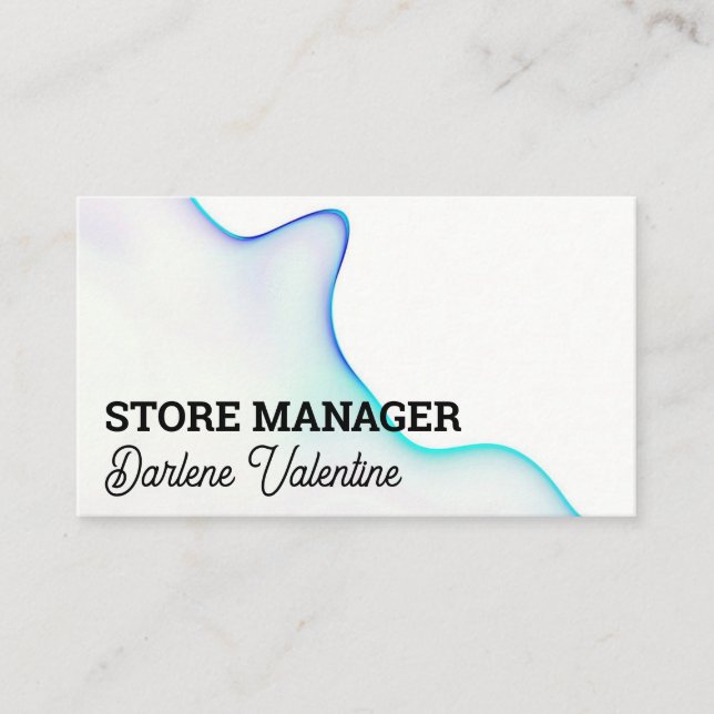 Großartige Visitenkarten Visitenkarte (Vorderseite)