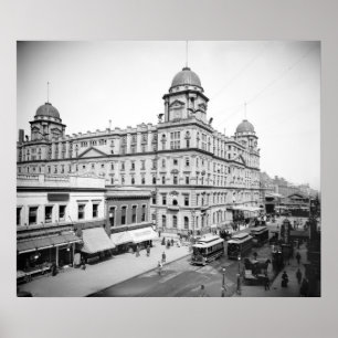 Großartige zentrale Station: 1900 Poster