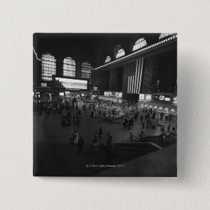 Großartige zentrale Station Button
