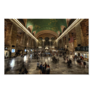 Großartige zentrale Station Fotodruck