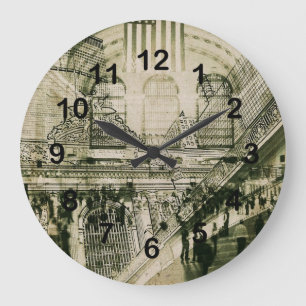 Großartige zentrale Station, NYC Große Wanduhr