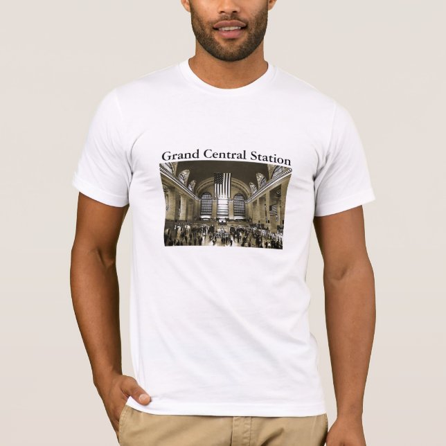 Großartige zentrale Station, NYC T-Shirt (Vorderseite)