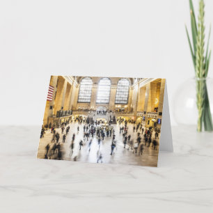 Großartige zentrale Stations-Gruß-Karte Karte