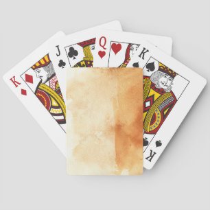 großartiger Aquarellhintergrund - Aquarellbilder 3 Spielkarten