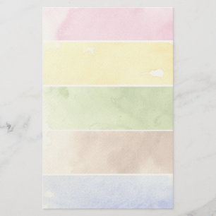 großartiger Aquarellhintergrund - Aquarellbilder Briefpapier