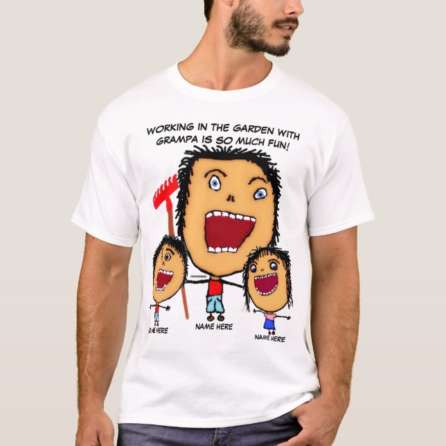 Großartiger Cartoon T-Shirt (Vorderseite)