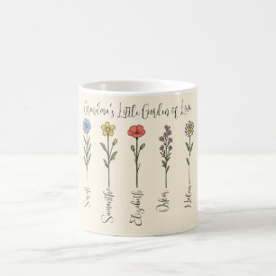 Großartiger Garten der Liebe - Kindername Kaffeetasse