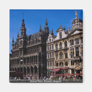 Großartiger Platz, Brüssel, Belgien Magnet