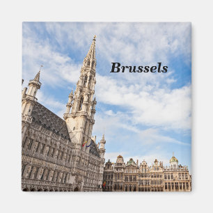 Großartiger Platz in Brüssel Magnet