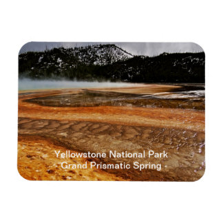GROSSARTIGER PRISMATISCHER FRÜHLING IN YELLOWSTONE MAGNET