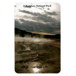 GROSSARTIGER PRISMATISCHER FRÜHLING IN YELLOWSTONE MAGNET