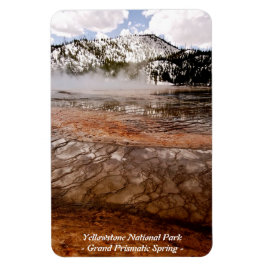 GROSSARTIGER PRISMATISCHER FRÜHLING IN YELLOWSTONE MAGNET