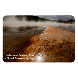 GROSSARTIGER PRISMATISCHER FRÜHLING IN YELLOWSTONE MAGNET