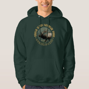 Großartiger Teton Nationalpark (Elche) Hoodie