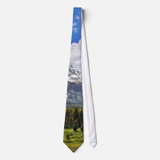 Großartiger Teton Nationalpark Krawatte (Vorderseite)