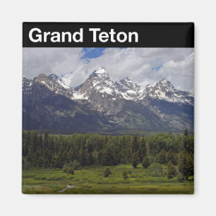 Großartiger Teton Nationalpark Magnet