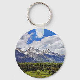 Großartiger Teton Nationalpark Schlüsselanhänger