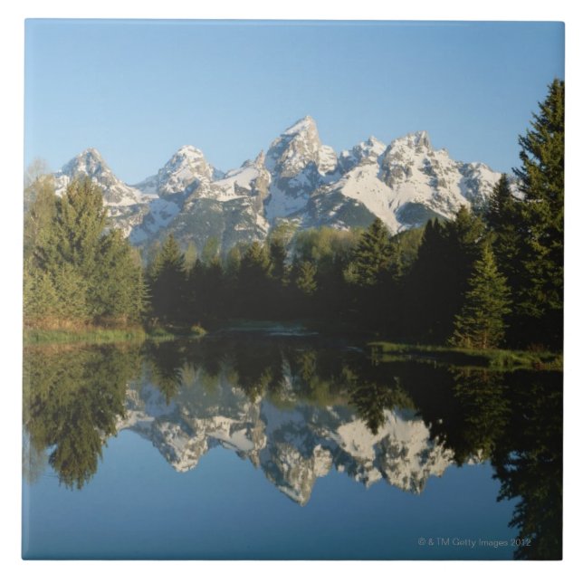 Großartiger Teton Nationalpark, Teton Strecke, Fliese (Vorderseite)