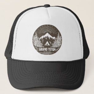 Großartiger Teton Nationalpark Truckerkappe